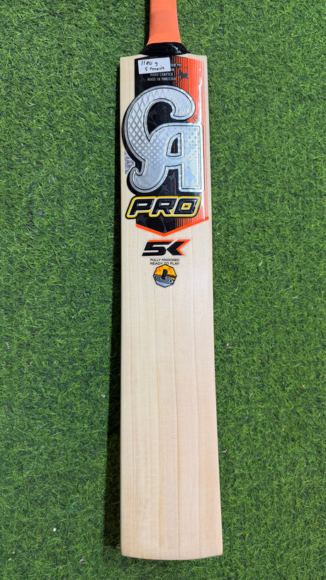 CA PRO 5K English Willow Cricket Bat | 5 Grains 1180g | 2.7 lb