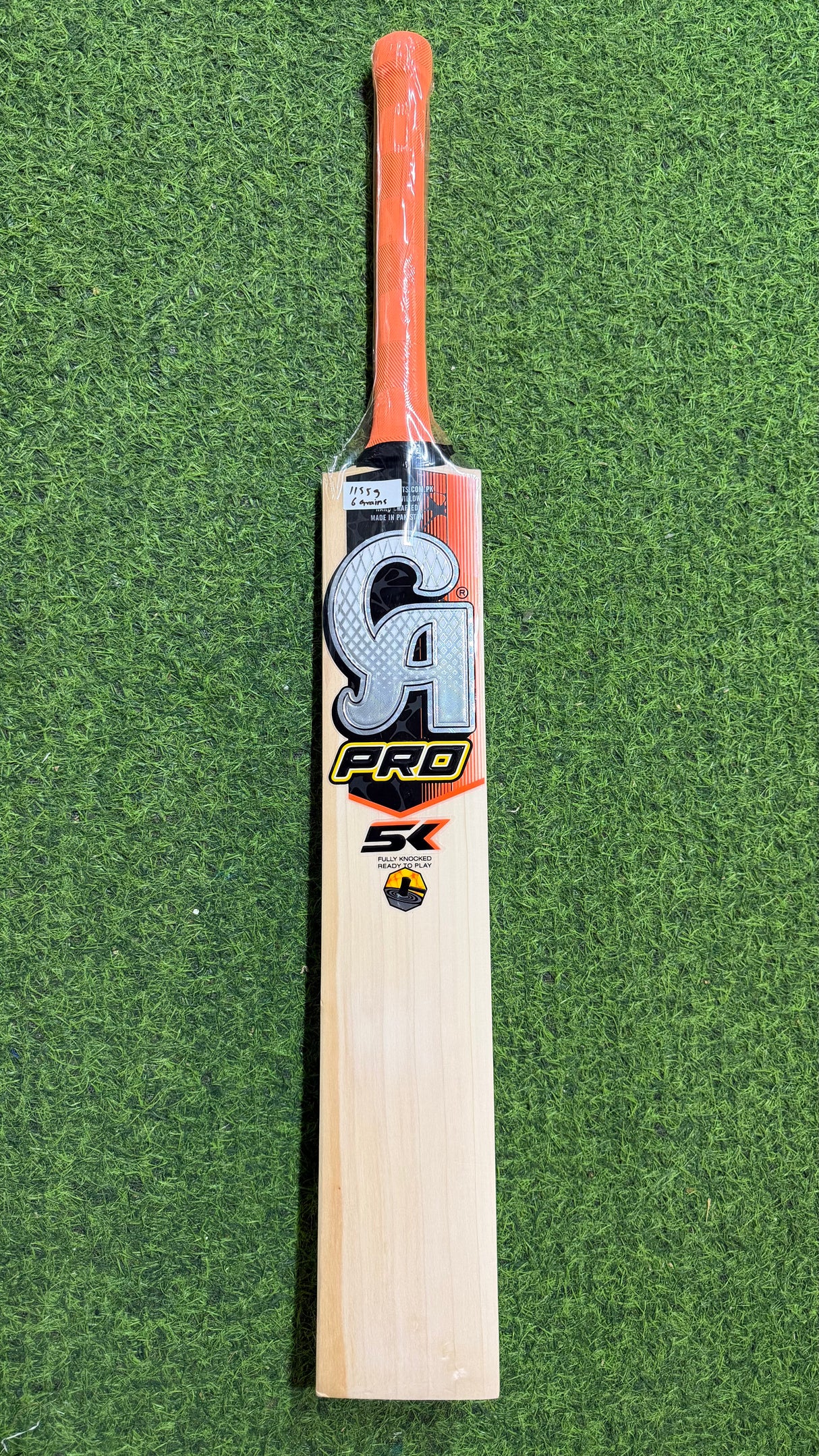 CA PRO 5K English Willow Cricket Bat | 6 Grains 1155 g | 2.7 lb