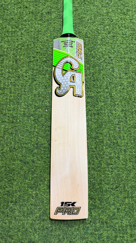 CA PRO 15k English Willow Bat | 1170g 8 Grains - 2.7 lb