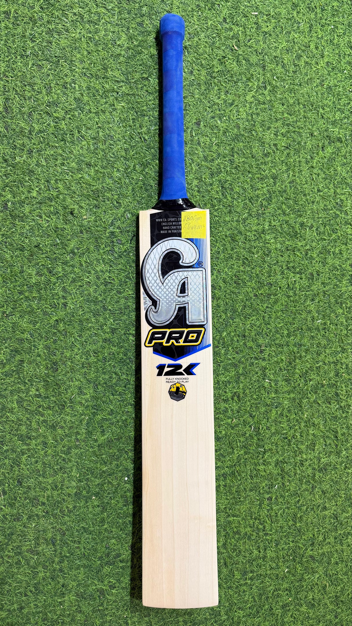CA PRO 12k English Willow Bat | 1180g 6 Grains - 2.8 lb & 1190g 7 Grains - 2.7 lb