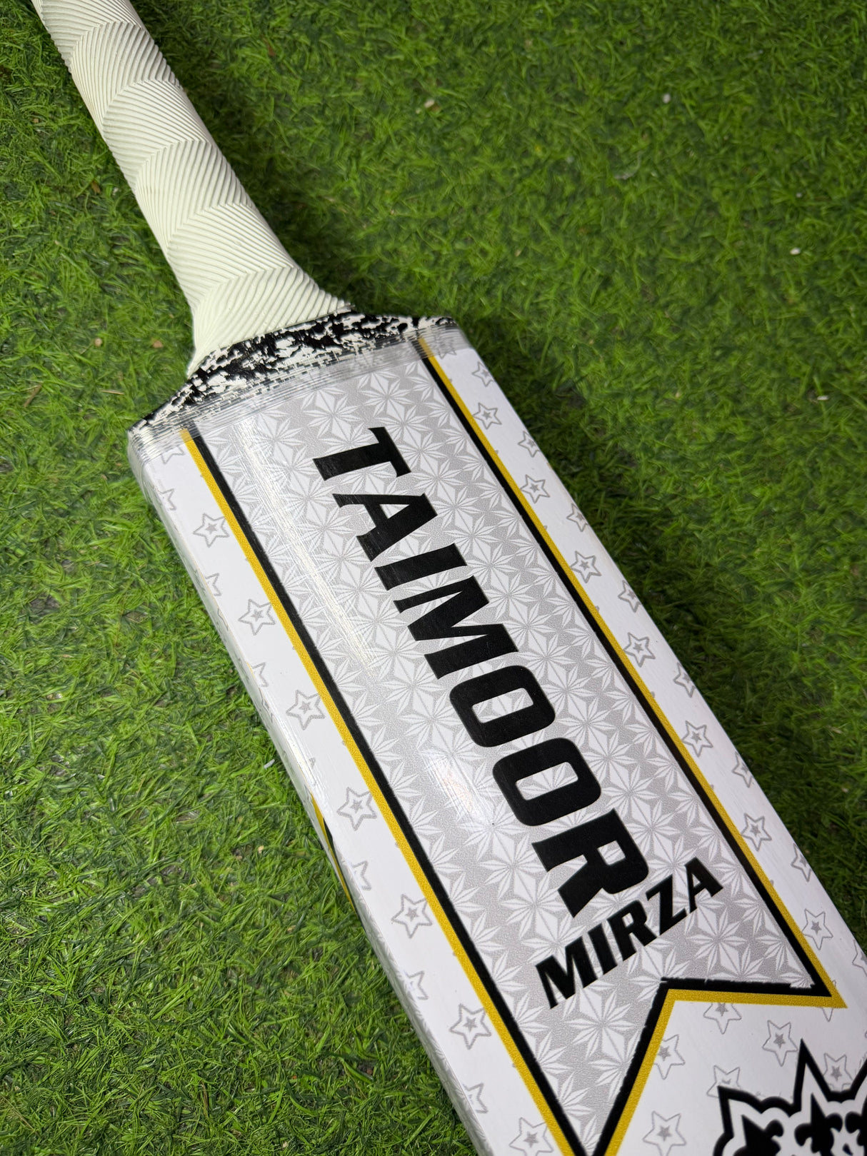 F Plus Tape Ball / Soft Tennis cricket bat-Coconut Willow