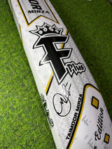 F Plus Tape Ball / Soft Tennis cricket bat-Coconut Willow
