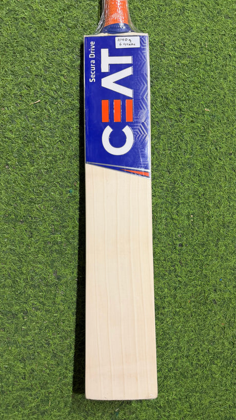 CEAT Secura Drive English Willow Cricket Bat - 1140g | 6 Grains