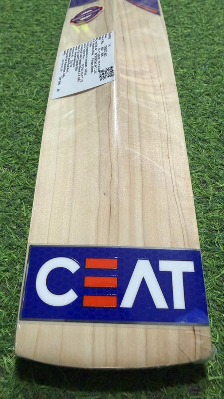 CEAT Top Gun English Willow Cricket Bat - 1178g | 8 Grains