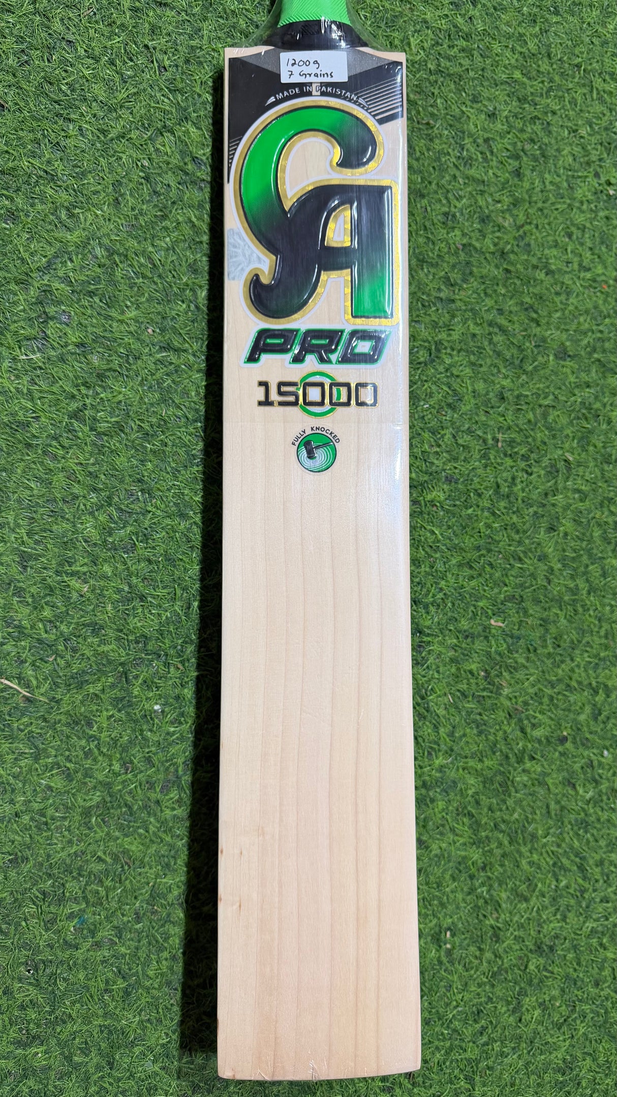 CA PRO 15000 English Willow Bat | 1200g 7 Grains - 2.8 lb