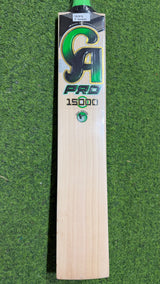 CA PRO 15000 English Willow Bat | 1200g 7 Grains - 2.8 lb