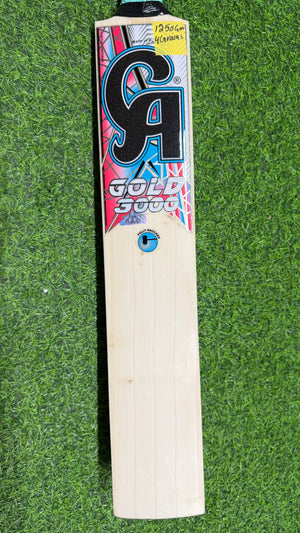 CA Gold 3000 English Willow Cricket Bat - 4Grains 1250g