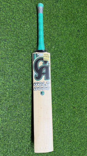 CA GOLD 8000 English Willow Cricket Bat -6 GRAINS-1205g
