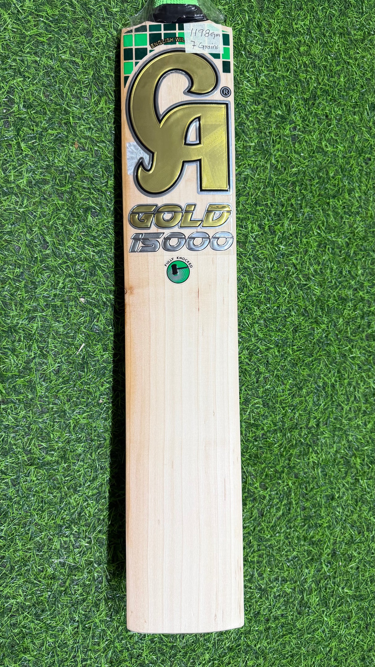 CA Gold 15000 Cricket Bat- English Willow-7 Grains-1198g