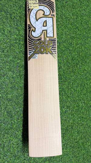 CA Gold 20k Cricket Bat-English Willow-10 Grains-1192g