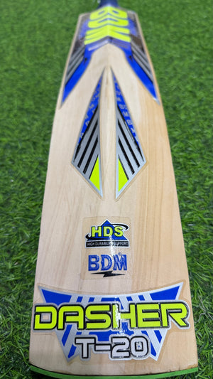 BDM Dasher T20 - Kashmir Willow Cricket Bat -1250G