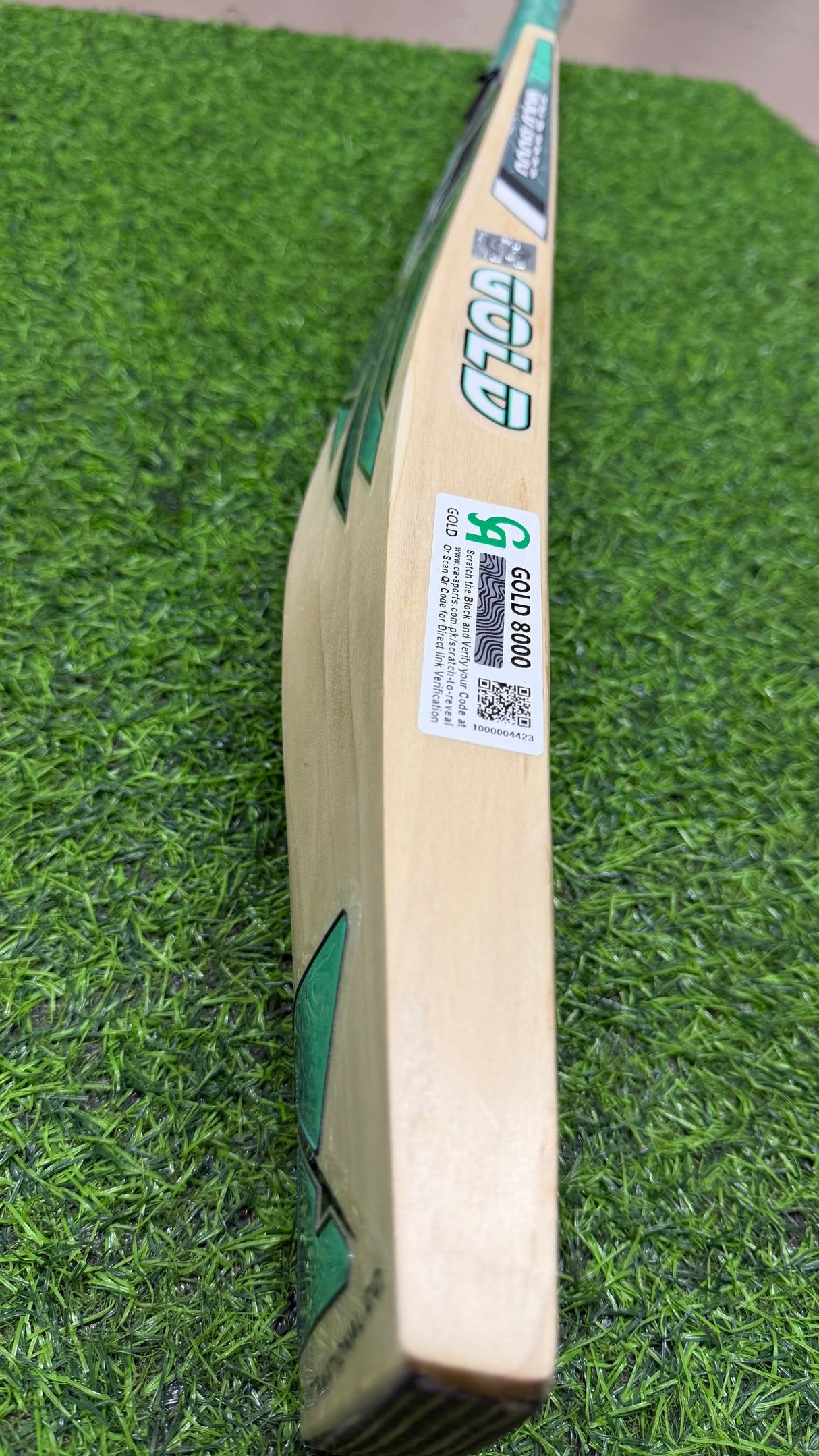 CA GOLD 8000 English Willow Cricket Bat -6 GRAINS-1205g