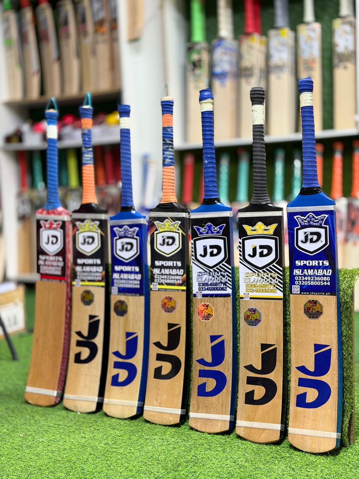 JD Tape-ball Soft Tennis cricket bat-Coconut Willow