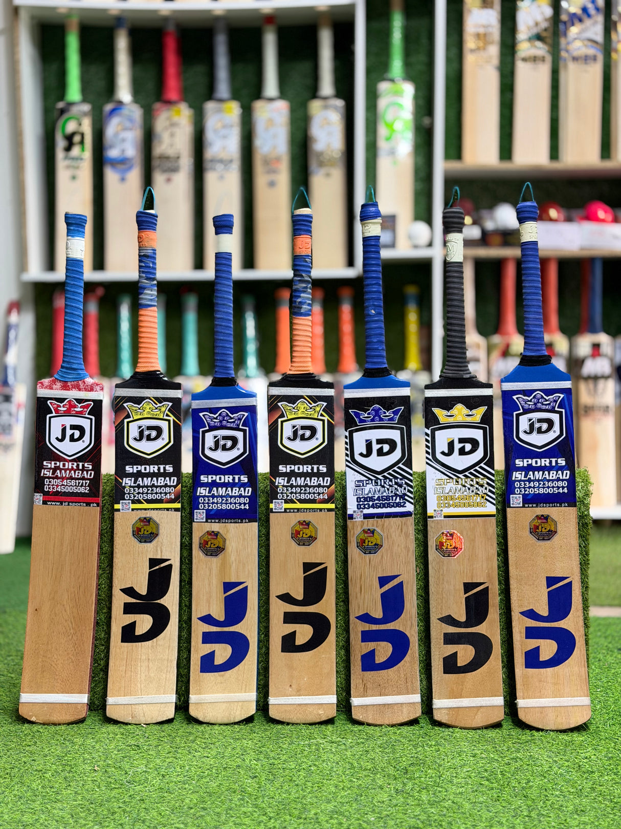 JD Tape-ball Soft Tennis cricket bat-Coconut Willow