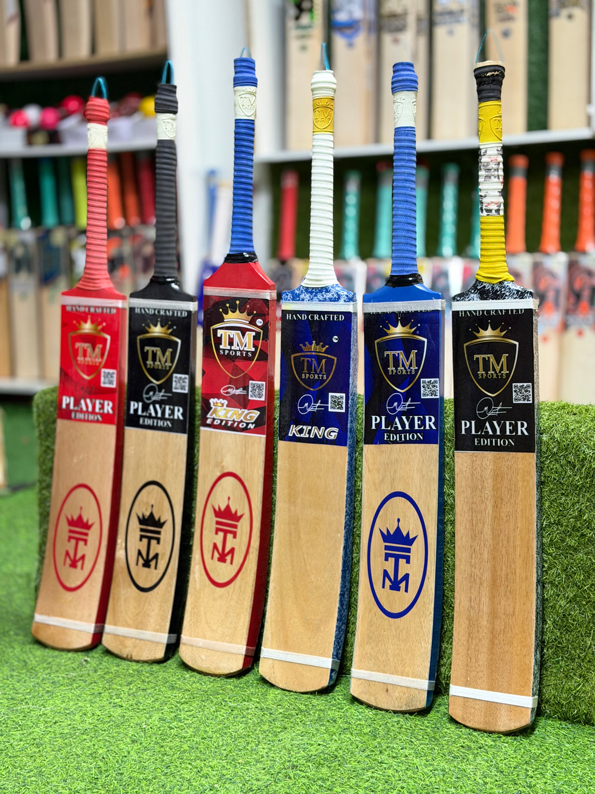TM Tape-ball Soft Tennis cricket bat-Coconut Willow