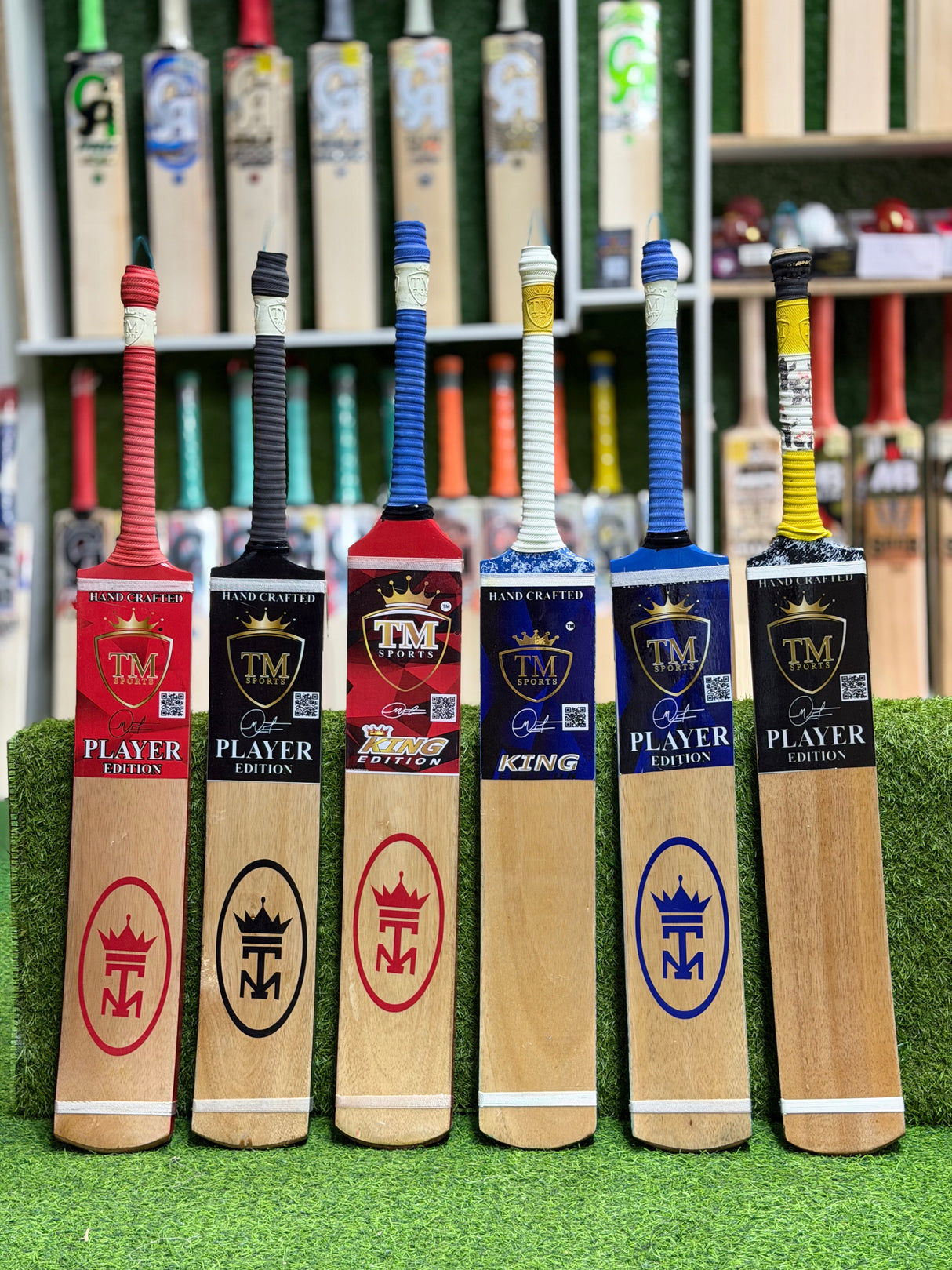 TM Tape-ball Soft Tennis cricket bat-Coconut Willow