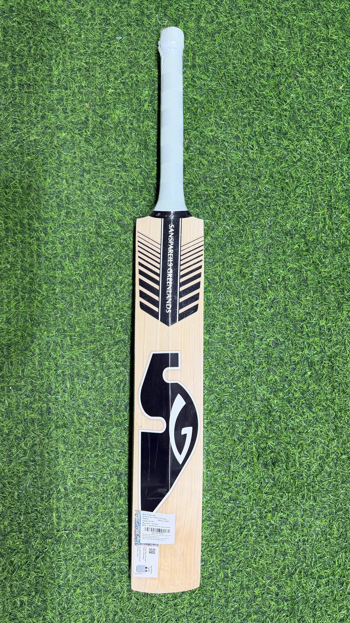 SG SUNNY TONNY ICON BLACK English willow Cricket Bat -1169g - 7Grains