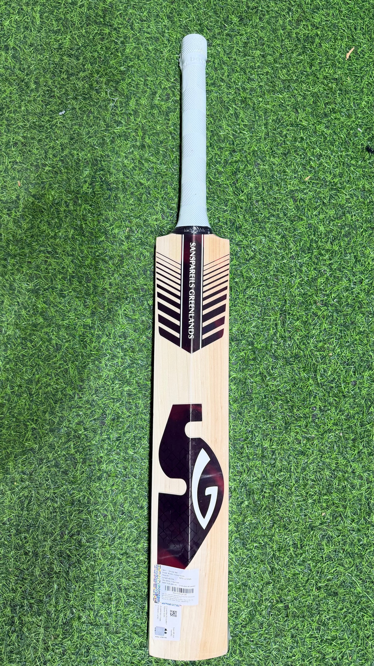 SG SUNNY TONNY ICON English willow Cricket Bat -1175g-9 Grains