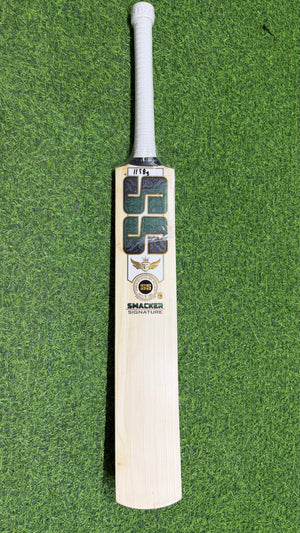 SS SMACKER SIGNATURE Premium English willow Cricket Bat - 8 Grains - 1158g