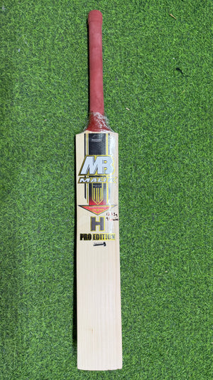 MB MALIK H PRO EDITION ENGLISH WILLOW CRICKET BAT-9 GRAINS-1275g
