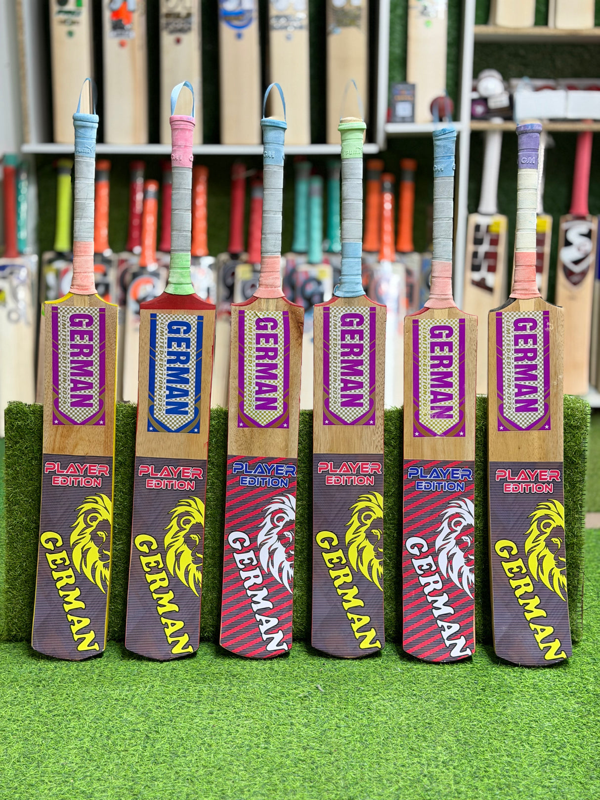 German tape-ball Soft Tennis cricket bat-Coconut Willow ( Grade 2 )