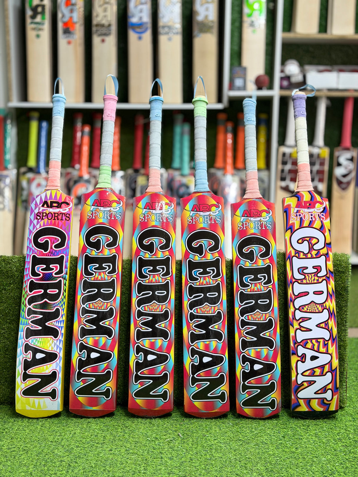 German tape-ball Soft Tennis cricket bat-Coconut Willow ( Grade 2 )