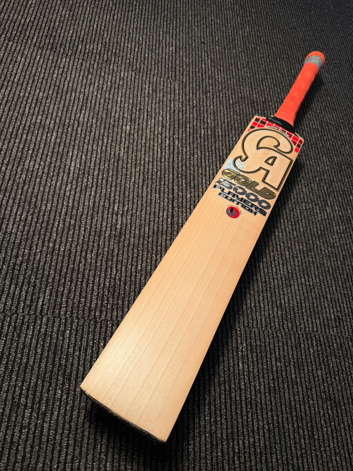 CA Gold 15000 Players Edition-Grade 1 English Willow Bat 1215g - 7 Grains