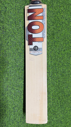 TON VERTU | English willow Cricket Bat - 8 Grains - 1200g