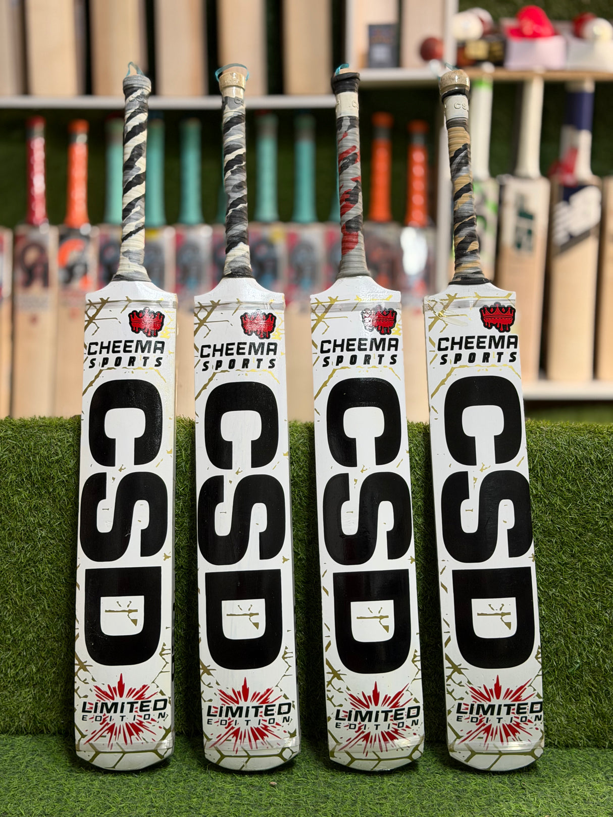 CSD Tape-ball Soft Tennis cricket bat-Coconut Willow