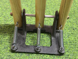 Metal Spring Base Wickets / Stumps