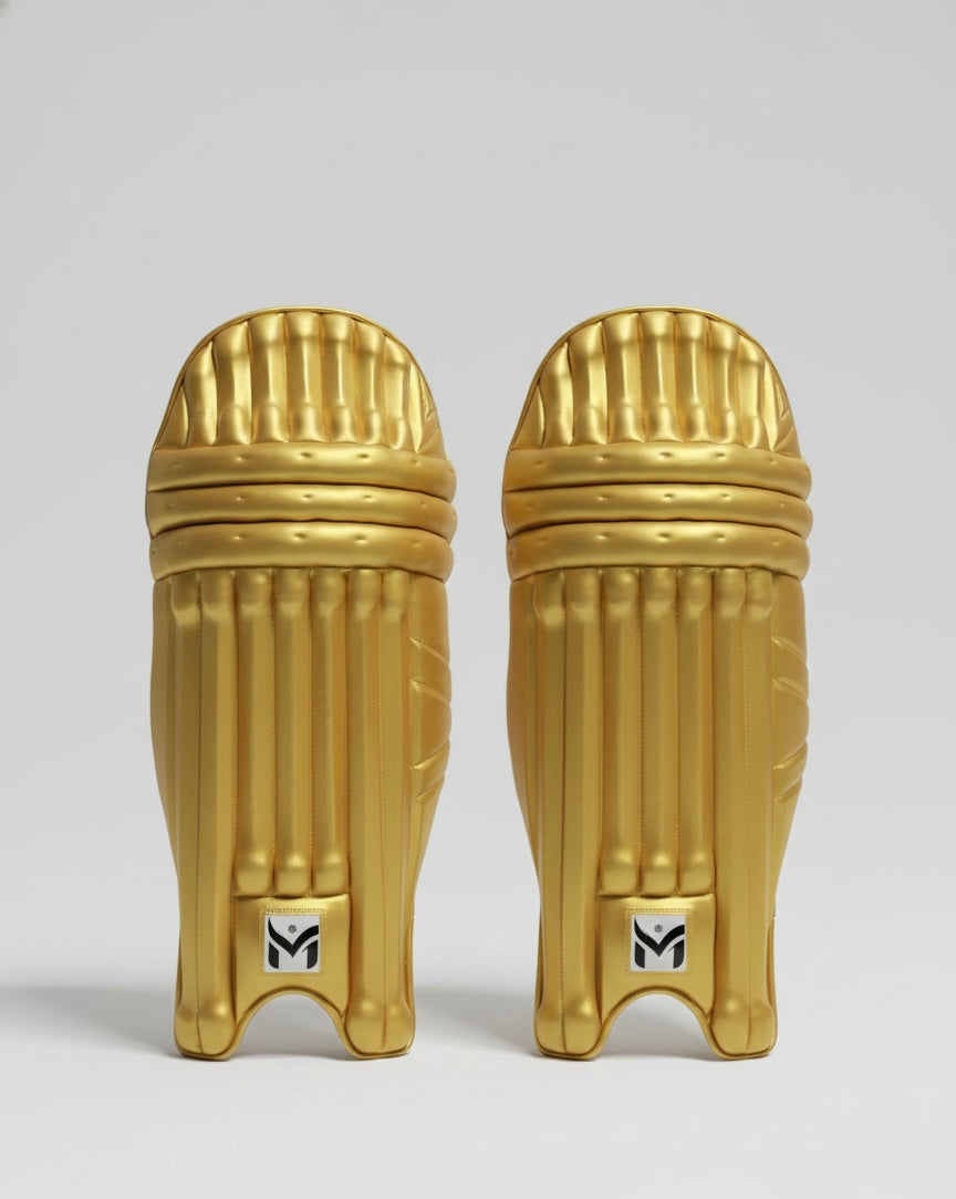 MANAGER Cricket Batting Pads/Leg guards-Golden