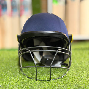 HS 41 Cricket Batting Helmet - Neck Protection | Dark Blue