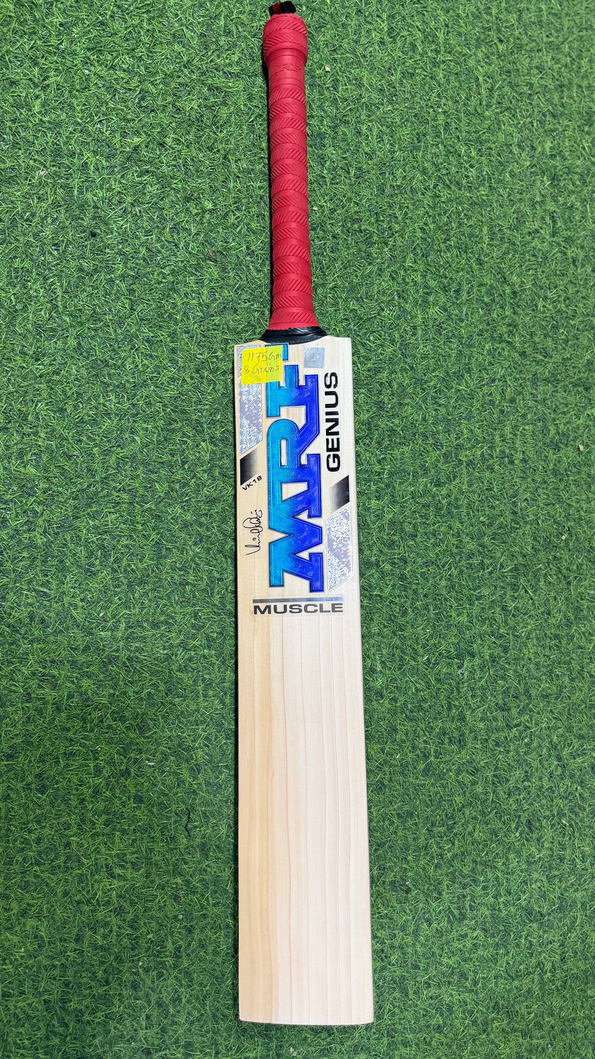 MRF VK18 Genius Muscle Edition English Willow Cricket Bat - 8 Grains / 1175g