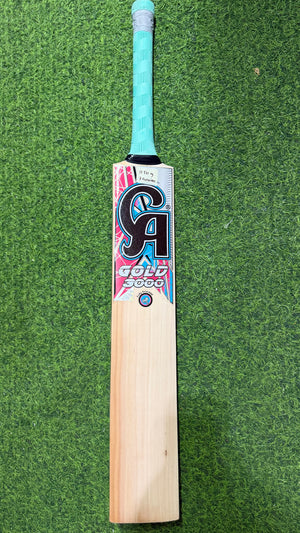 CA Gold 3000 English Willow Cricket bat-7 Grains 1150g ( 2.7 lb )