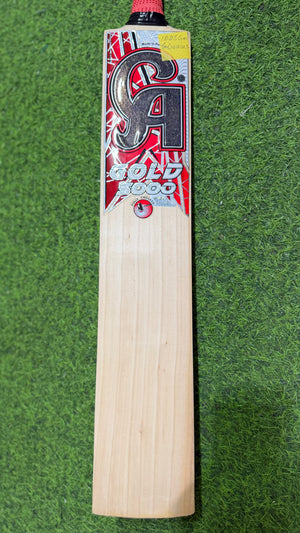 CA Gold 5000 English Willow Cricket Bat-6 Grains 1225 (2.8 lb )