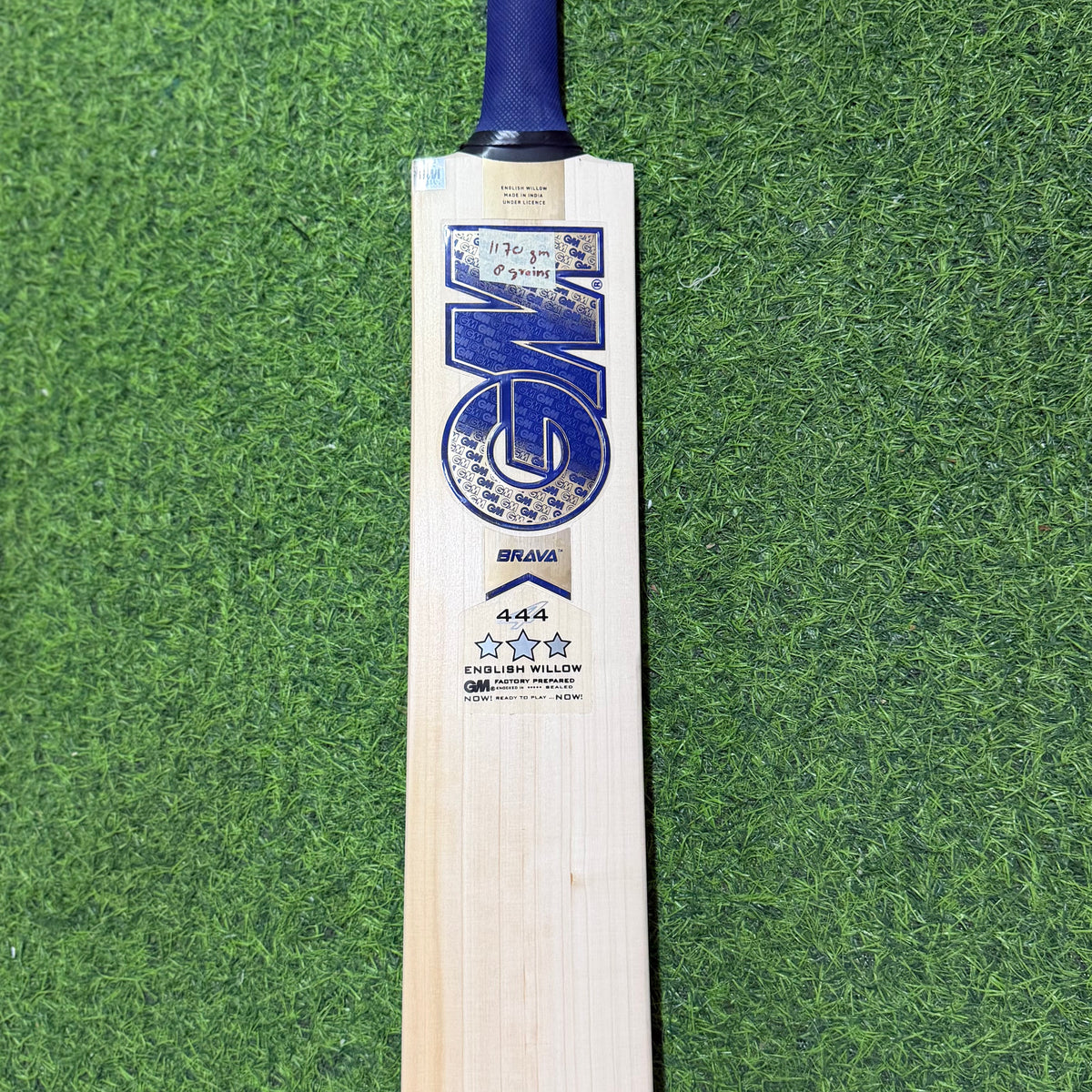GM Brava 444 English Willow Cricket Bat -8 Grains / 1170g ( 2.7 lb ...