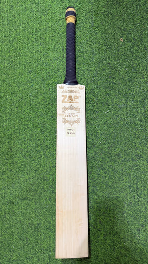 ZAP Crown Lagacy Premium English willow Cricket Bat - 12 Grains - 1115g
