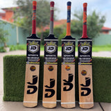 JD Tape Ball / Soft Tennis Cricket Bat-Coconut Willow Grade 1 ( Black )