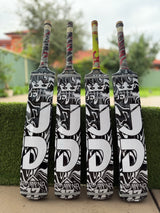 JD Tape Ball / Soft Tennis Cricket Bat-Coconut Willow Grade 1 ( Black )