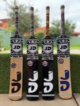 JD Tape Ball / Soft Tennis Cricket Bat-Coconut Willow Grade 1 ( Black )