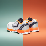 JAZBA SKYDRIVE 101T Men Cricket Shoes Navy Orange