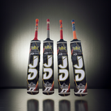 JD Tape Ball / Soft Tennis Cricket Bat-Coconut Willow Grade 1 ( Black )