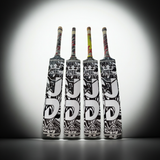 JD Tape Ball / Soft Tennis Cricket Bat-Coconut Willow Grade 1 ( Black )