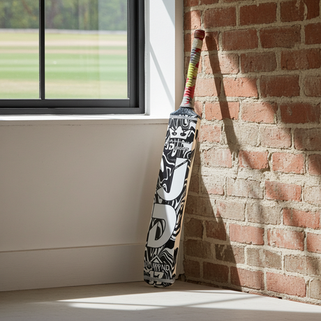 JD Tape Ball / Soft Tennis Cricket Bat-Coconut Willow Grade 1 ( Black )