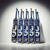 JD Tape Ball / Soft Tennis Cricket Bat-Coconut Willow Grade 1 ( Blue )