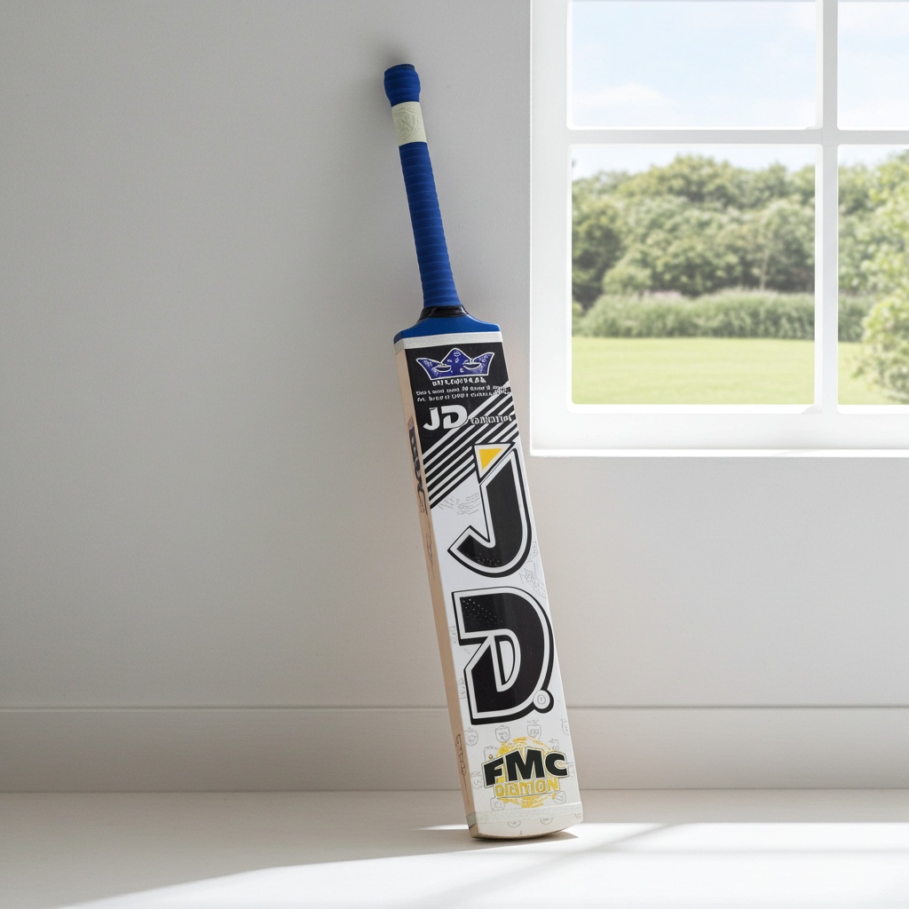 JD Tape-ball Soft Tennis cricket bat-Coconut Willow-Grade 1