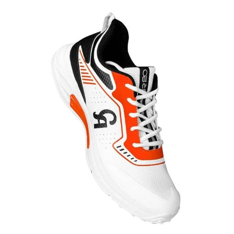 CA JR20 Cricket Shoes | Rubber Stud | Orange