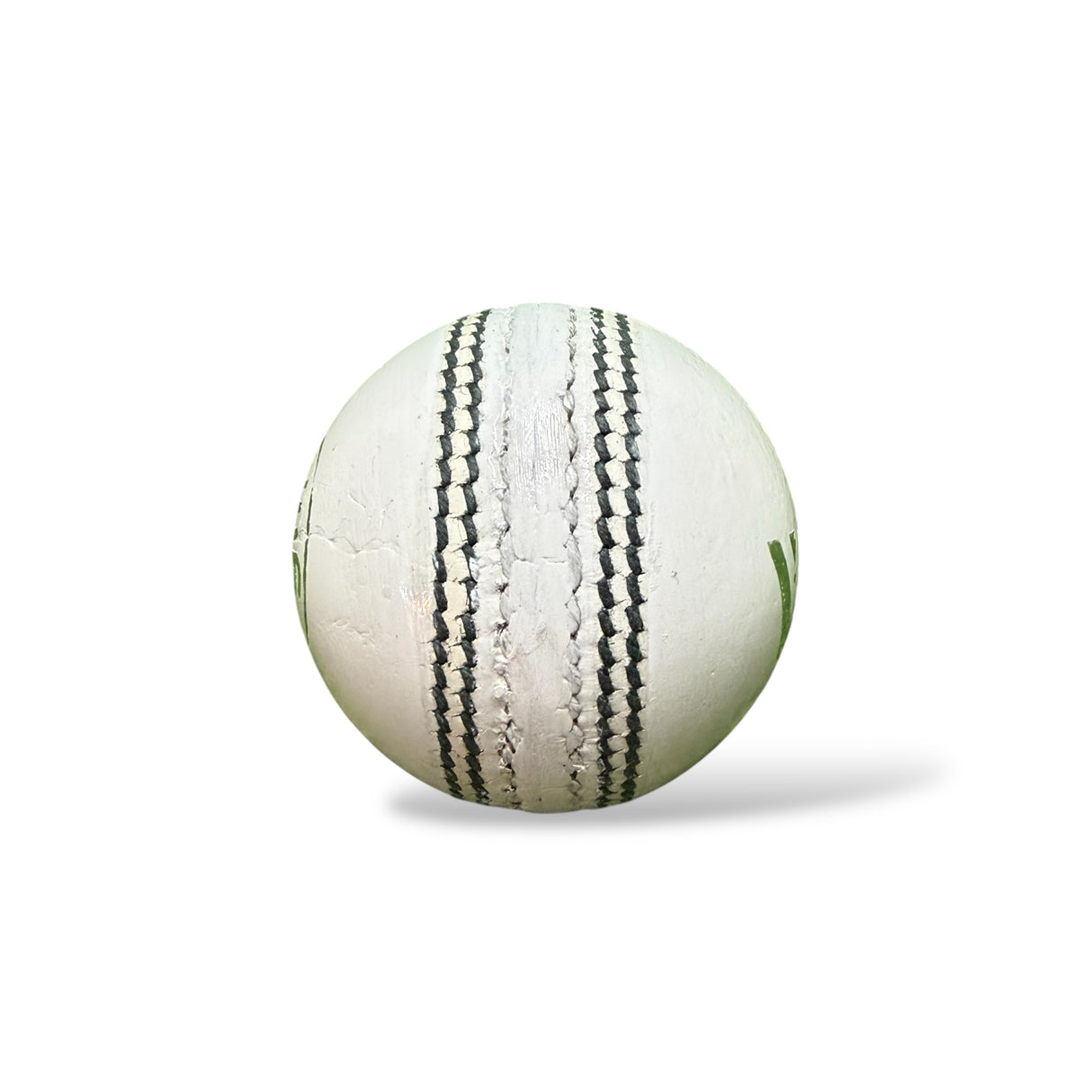 WS Junior cricket leather ball-4 Piece- 142g / White -Pack of 6