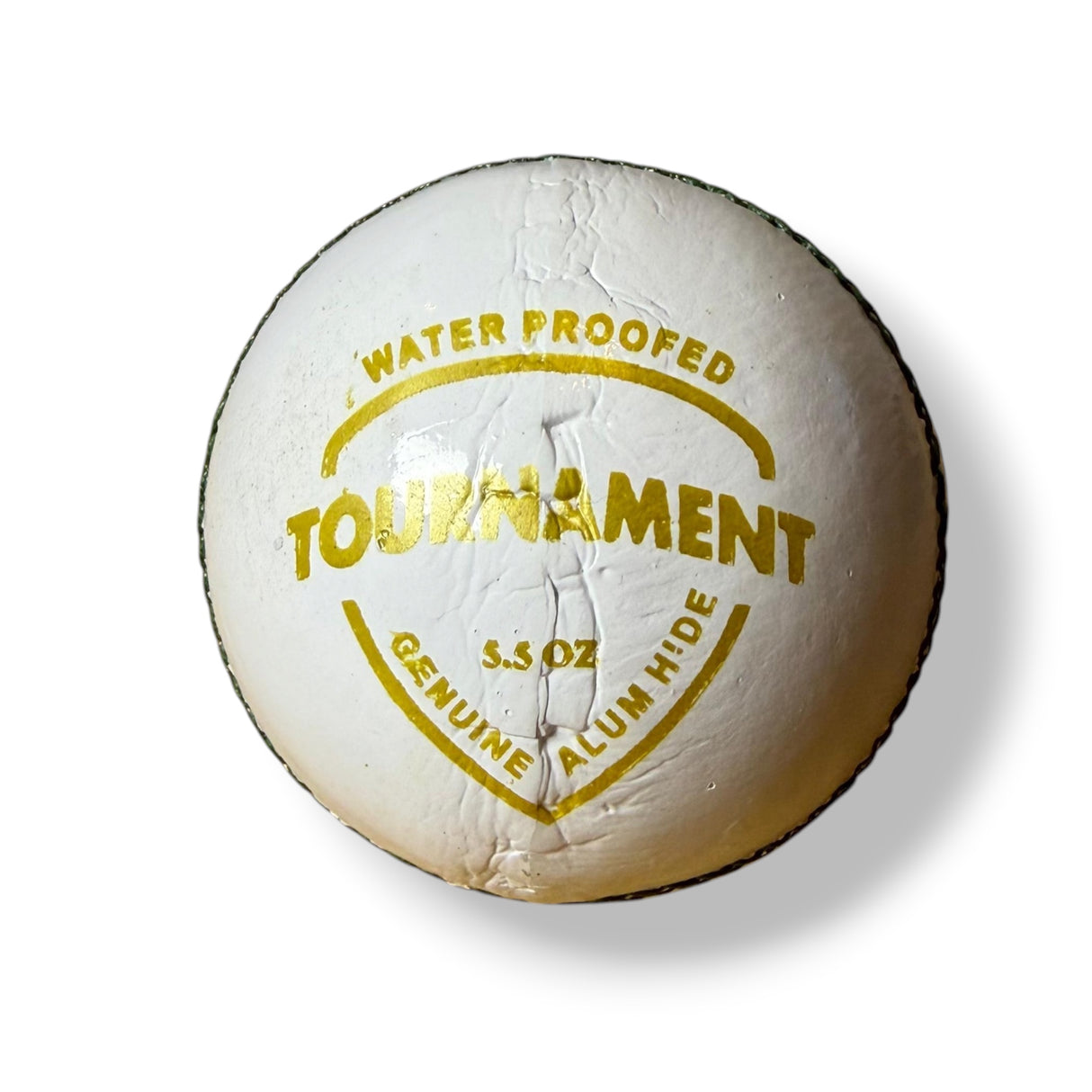 A77 Senior cricket leather ball-4 Piece- 156g-Set of 2 Balls/ White