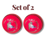 Black Sparrow- Junior cricket leather ball-4 Piece- 142g-Set of 2 balls